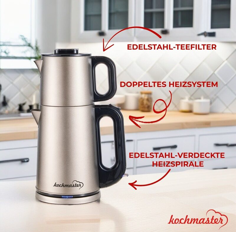 Kochmaster Dem Vakti Gold Edition Teemaschine