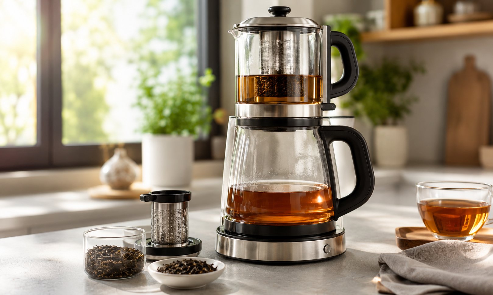 Teeautomat mit Teesieb oder Teefilter – was ist im Alltag besser?